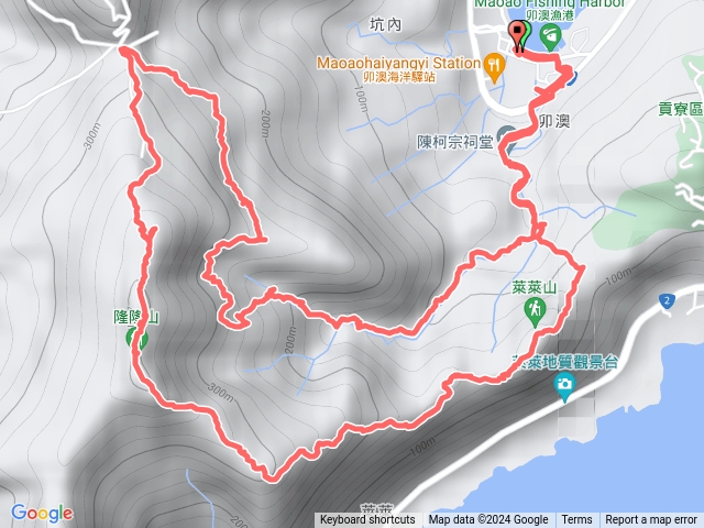 好運隆隆萊 隆隆池 隆隆山 萊萊山 (雪山尾稜)