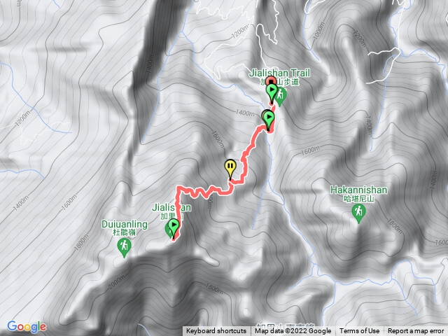 小百岳集起來加里山登山步道202211061427