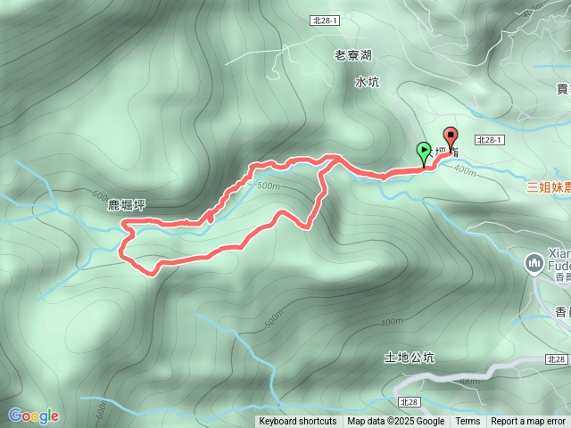 1140712鹿崛坪瀑布越嶺古道O行