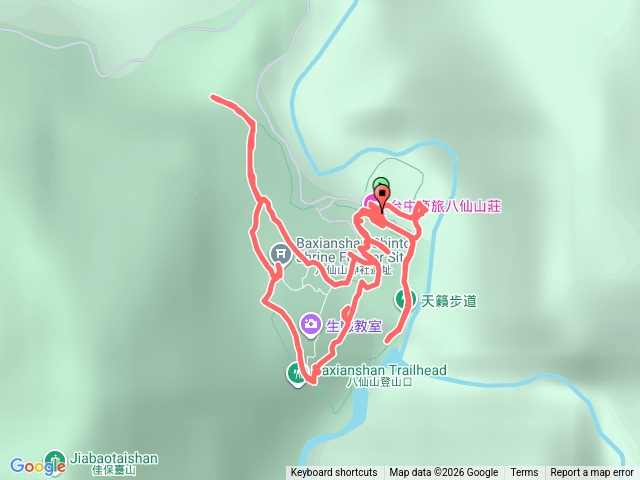 八仙山國家森林遊樂區步道群預覽圖