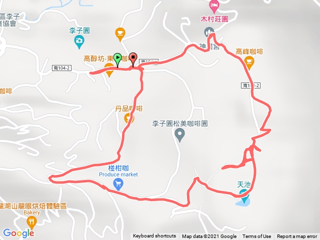 天池步道 龜形山