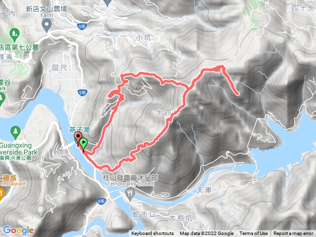 新店 直潭山步道 翡翠水庫 二龍山 20220116