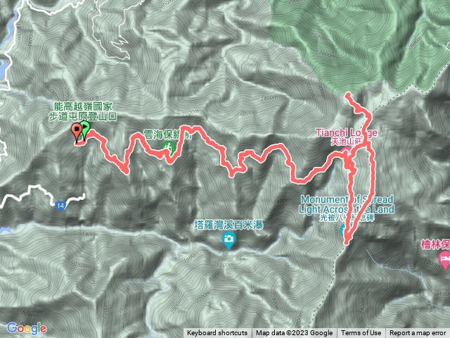 2023.01.12-13 奇萊南華