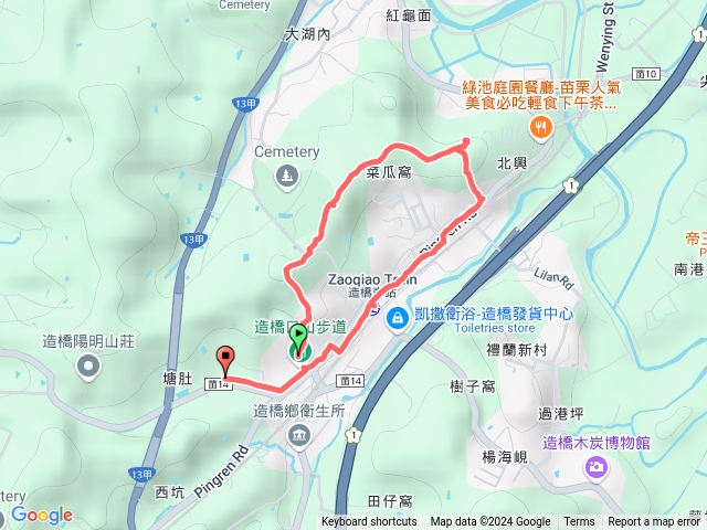 苗栗口山步道預覽圖