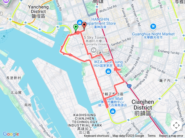 20250604高雄苓雅區早上散步
