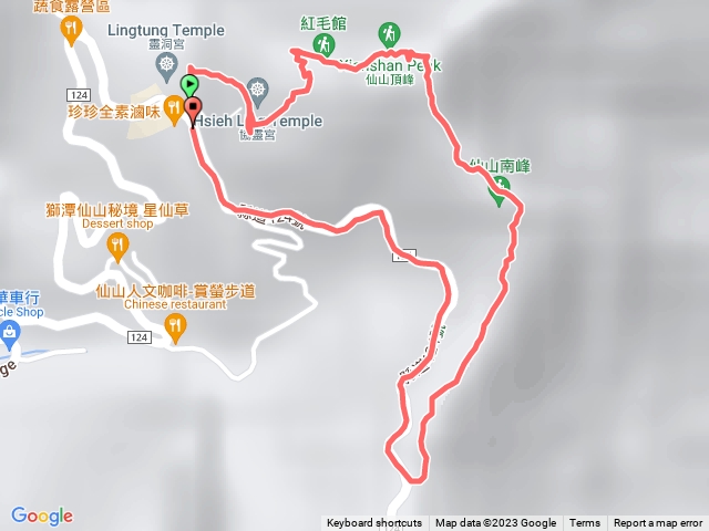 2023仙山 八仙古道o行縱走