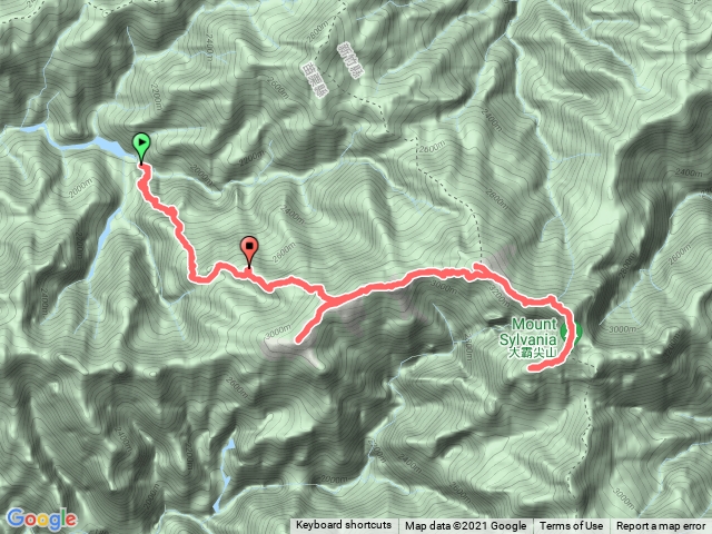 大霸群峰D2（馬達拉溪營地-大霸群峰-九九山莊）