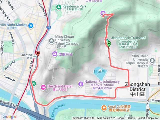 250928劍潭山步道