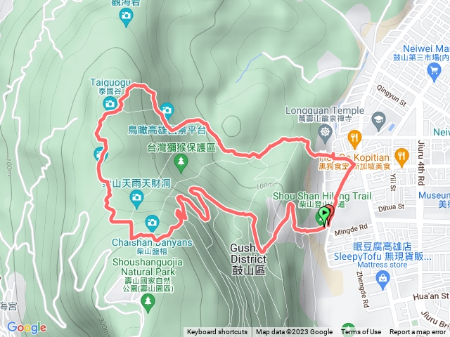 北壽山Giâkang柴山