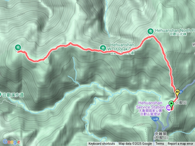 J’s合歡山北西北