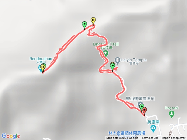 靈山健行