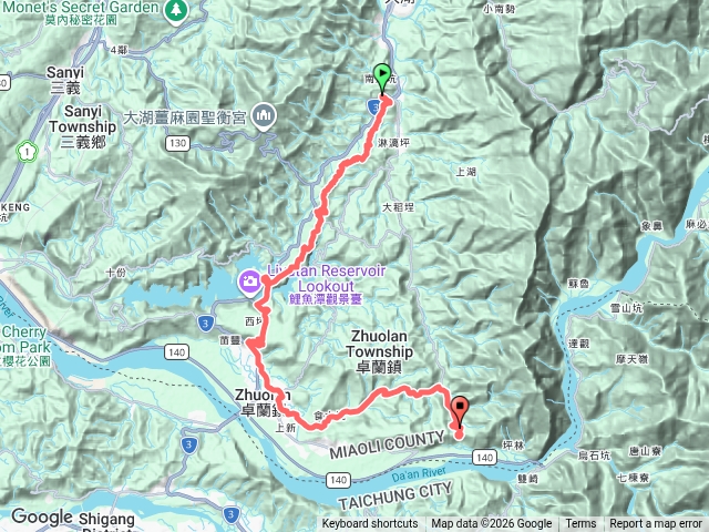 琳-樟之細路第五段中二小段+第六段一小段（老官道段-新開卓蘭段-挑沙古道段）