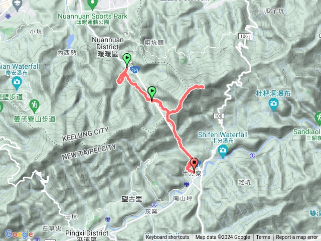 淡蘭古道中段 五分山步道