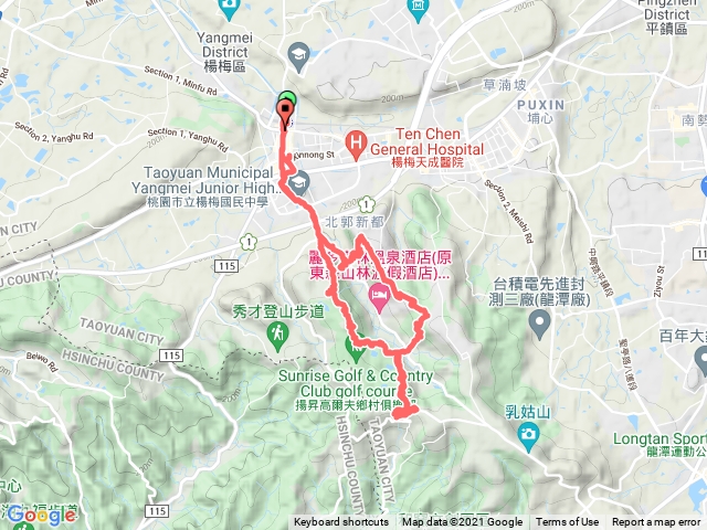 楊梅福人步道保甲路步道20211218