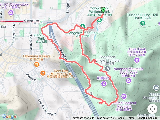 2025.3.8永春陂環象山公園~象山~舊陂O行
