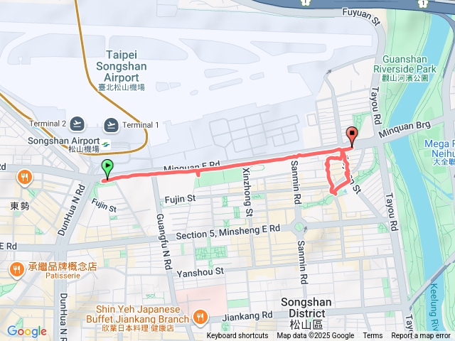 2025臺北健走趣（31）富綠廊道（撫遠公園、敦北公園）20251012-1預覽圖