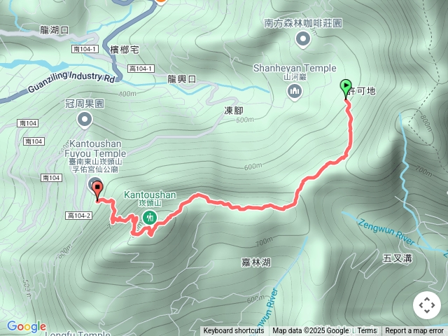 山河巖崁頭山