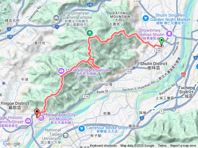 微笑山線-樹鶯縱走