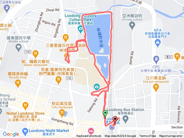 羅東林場環池步道