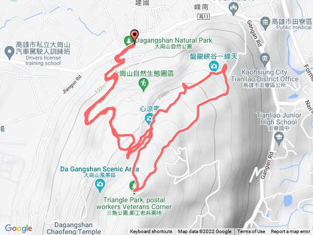 20220508 大崗山盤龍峽谷一線天