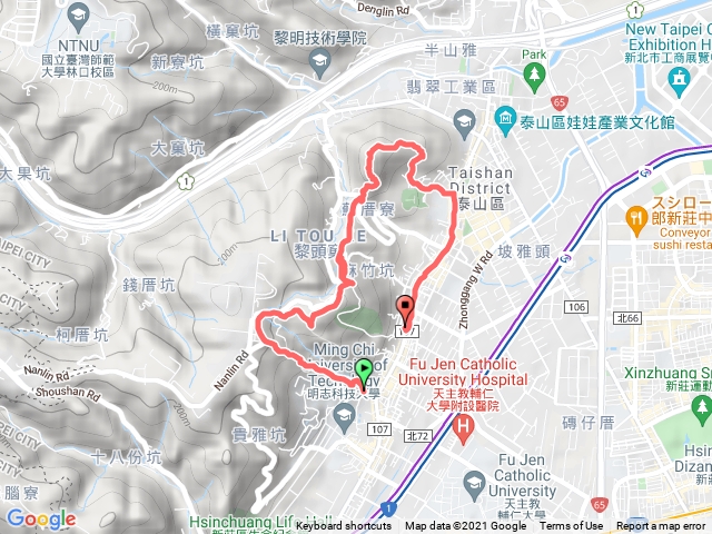 頂泰山巖到尖凍山大圈