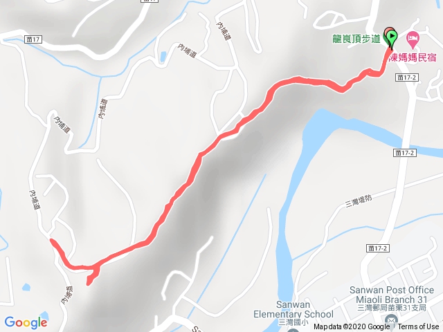 109.11.16龍峎頂步道