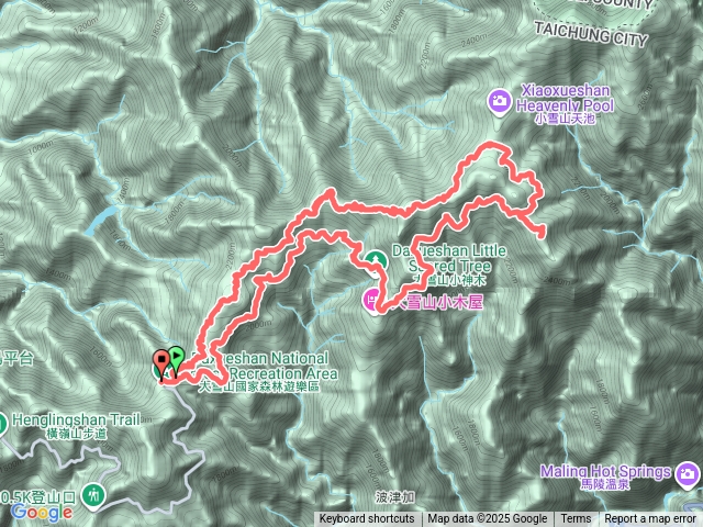 船型山-鞍馬山-埡口觀景台