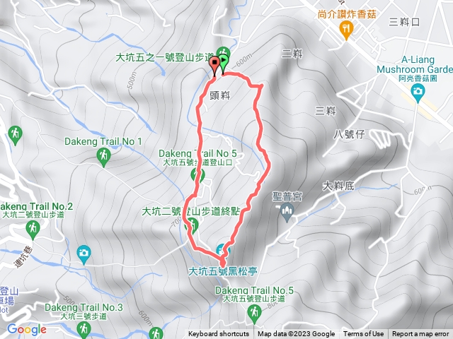 大坑5-1至黑松亭