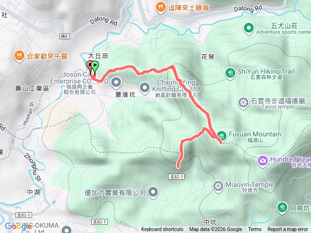 福源山步道+圳頭坑步道預覽圖