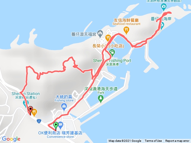 象鼻岩，港仔尾山