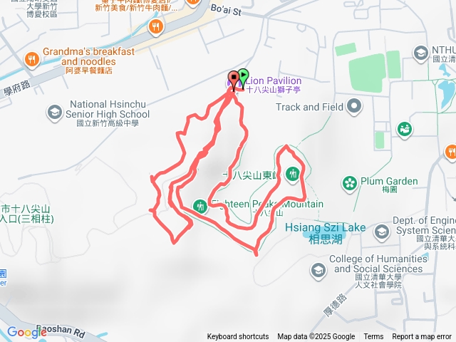 新竹市區小百岳18尖山