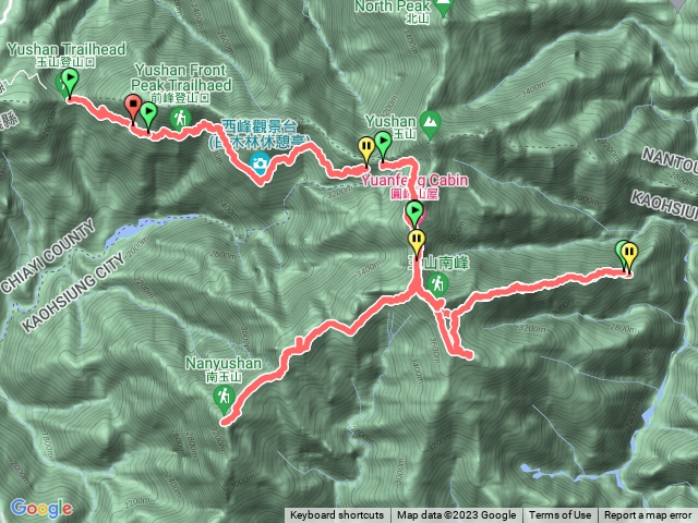 2023.1.24~27 玉山後四峰。好~冷~啊~~~