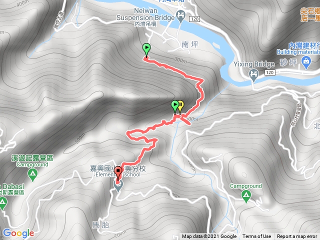 南坪接馬胎古道