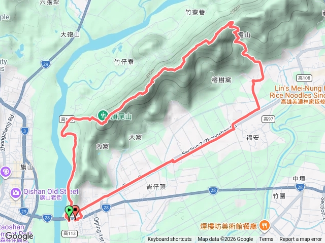 旗靈縱走預覽圖