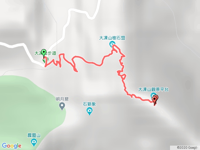 奮起湖大凍山 (去程)