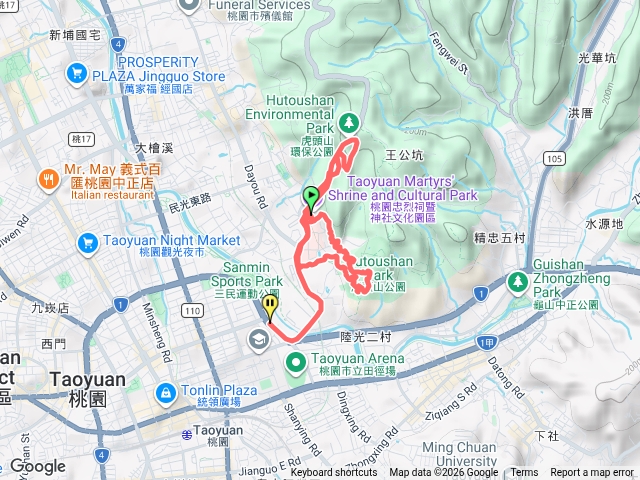 虎頭山健行預覽圖