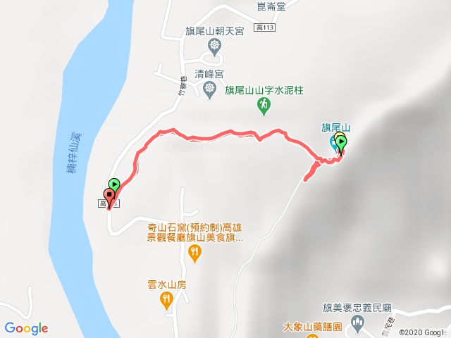 旗尾山三號登山口