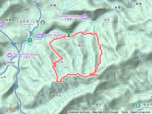 20251002 大華車站 幼坑古道 幼坑聚落越嶺古道 內平林山 平湖西步道 乾坑古道 O行預覽圖