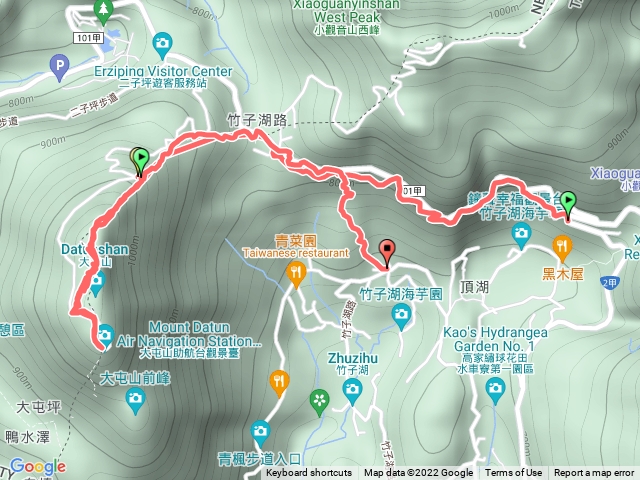 大屯山百拉卡步道