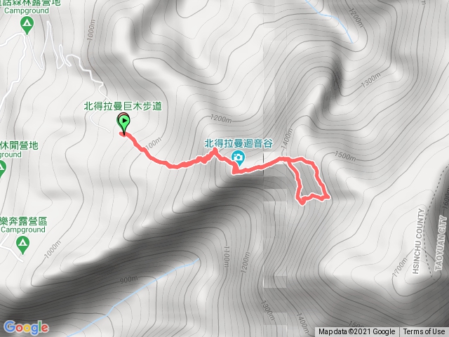 北得拉曼神木步道