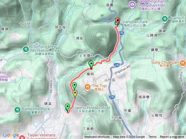 天母古道紗帽路預覽圖