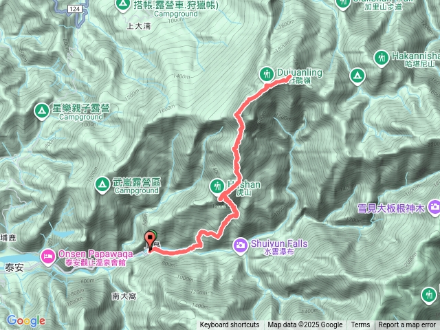 虎加虎登山步道