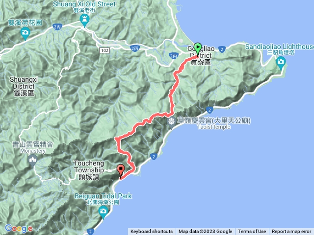 ⛰️草嶺古道桃源谷(福隆→大溪)-📆2023.03.11