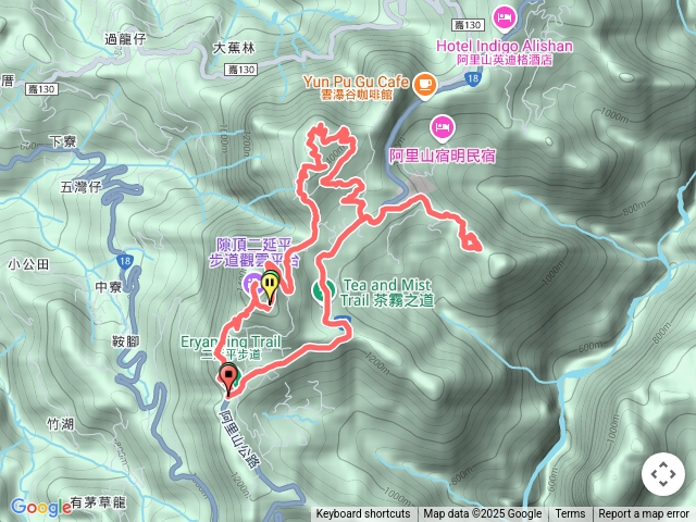二延平步道、茶林山步道、隙頂山、隙頂山東南峰Vito.2025.05.24