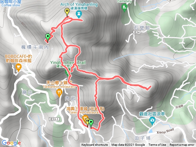 小北插占山大崩壁硬漢嶺初體驗