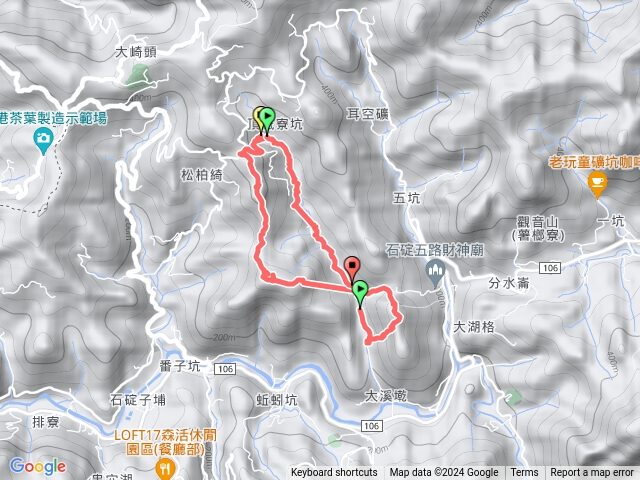 20240615. 新北市石碇區姑雞松-紙寮坑古道8字縱走