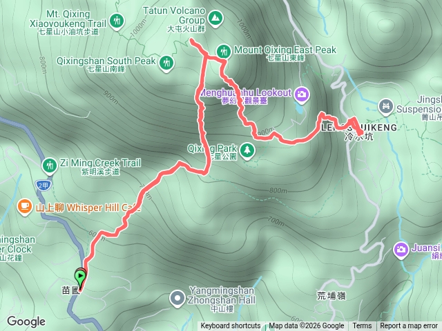 七星山二進二出