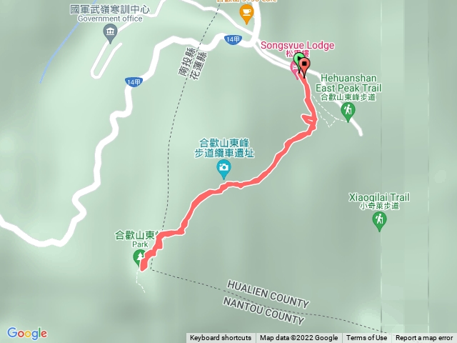 合歡山東峰步道