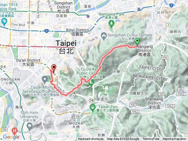 台北大縱走第六段