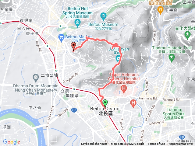 軍艦岩-丹鳳山步道